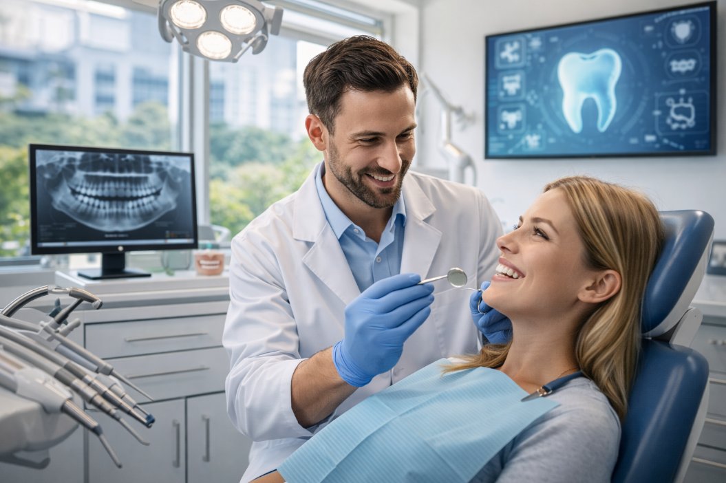 Zahnheilkunde Geo-Domains fuer Zahnarztpraxen und Kliniken Oberhausen